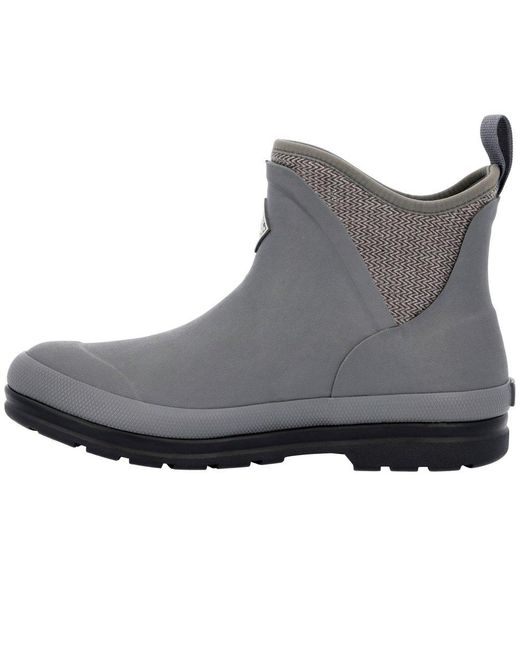 Muck Boot Gray Originals Ankle Wellingtons