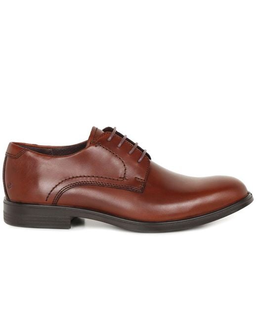 Ecco Brown Melbourne Formal Lace Up Shoes for men