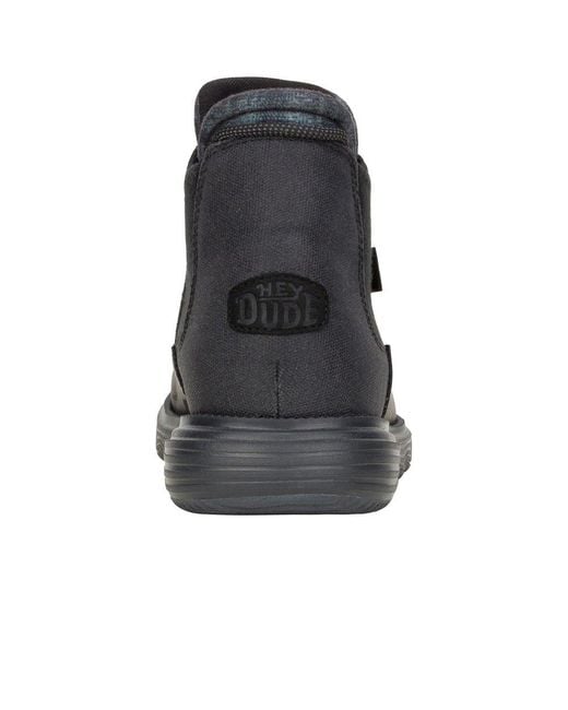 HeyDude Black Branson Classic Boots for men
