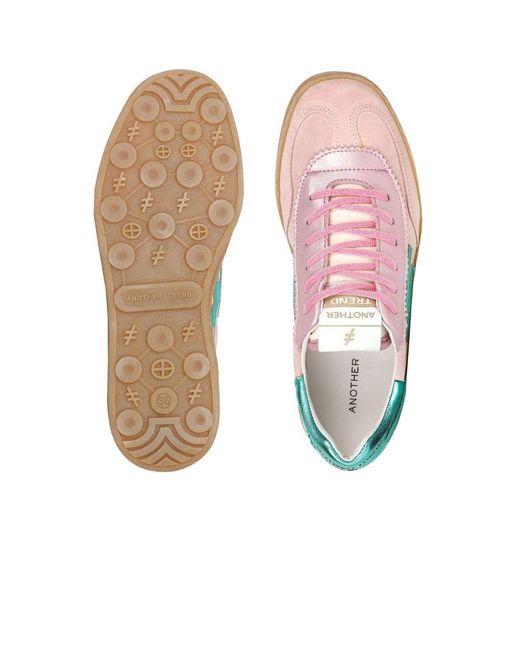 Another Trend Pink Iconic Ii Trainers Colour: Rose Sue/ Lea