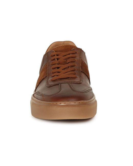 Hush Puppies Brown Riley Trainers for men