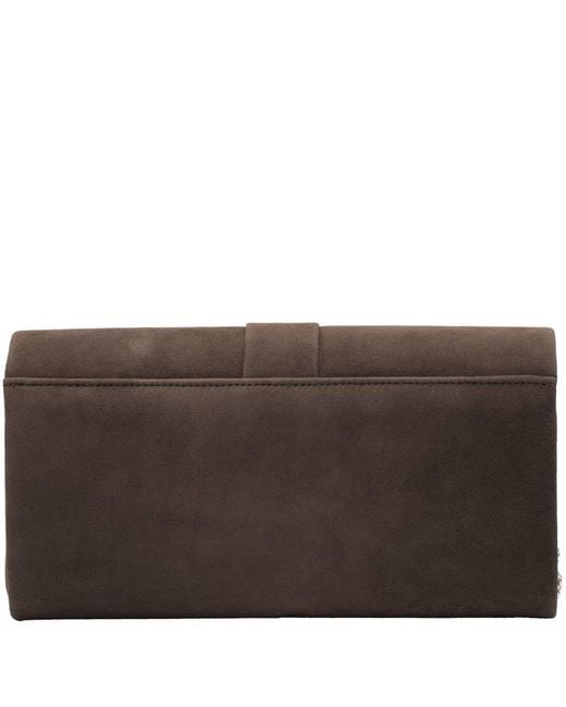 Lotus Brown Aletta Clutch Bag