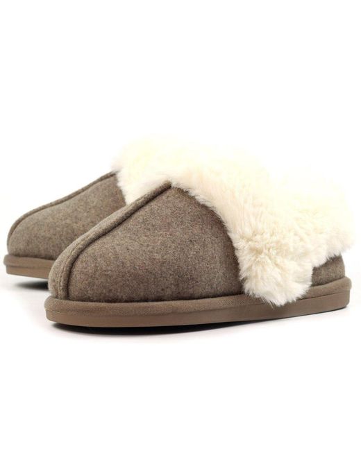 Lunar Brown Ember Iii Boxed Slippers