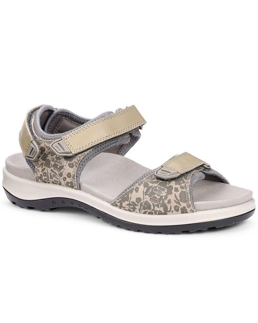 Hotter Metallic Walk Ii Sandals