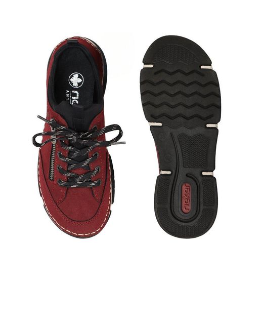 Rieker Red Excursion Trainers