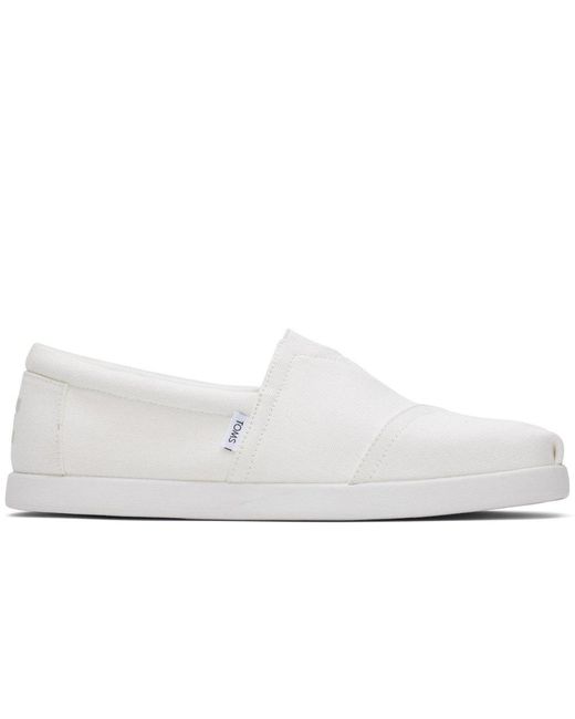 TOMS White Alpargata Forward Shoes for men