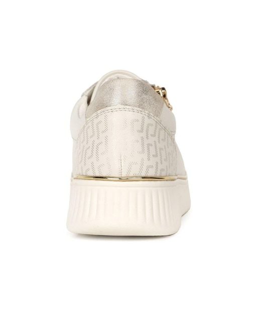 Remonte White Patter Trainers