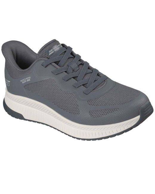 Skechers Blue Bobs Sport Squad Chaos 4 Trainers for men