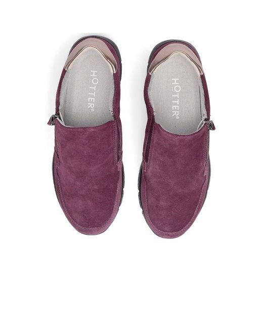 Hotter Purple Skyla Trainers