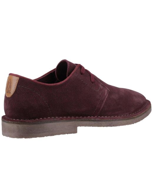 Hush Puppies Red Scout Lace Up Shoes for men