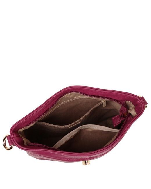David Jones Purple Nice Iii Messenger Bag