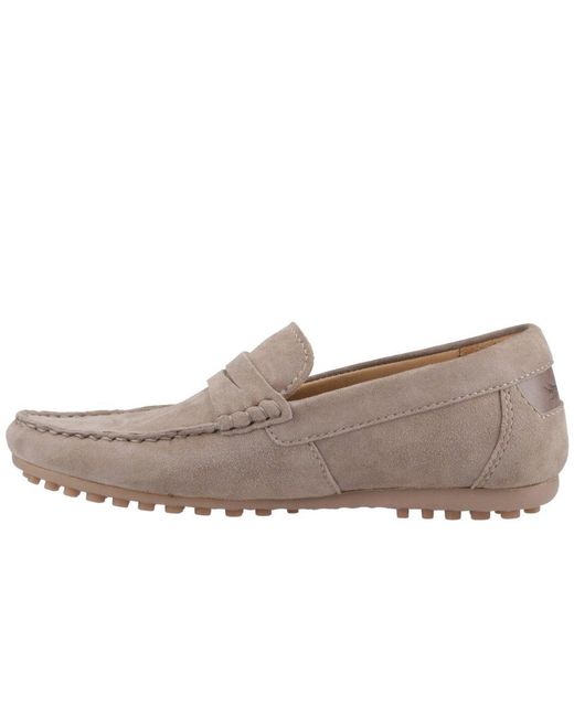 Cotswold Gray Combe Loafers