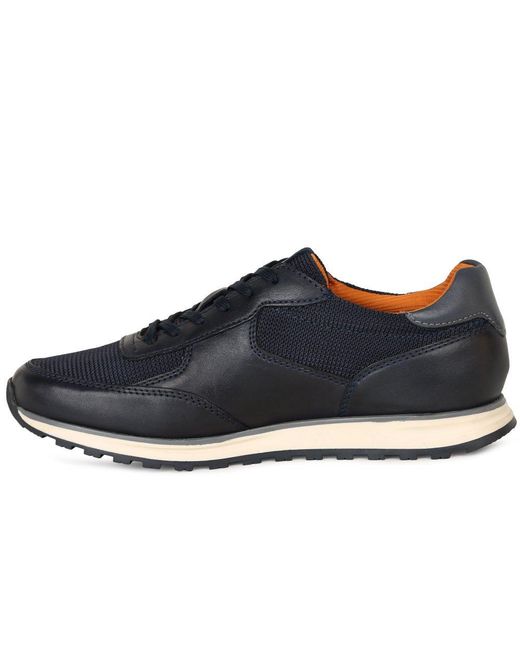 Bugatti Blue Compton Trainers for men