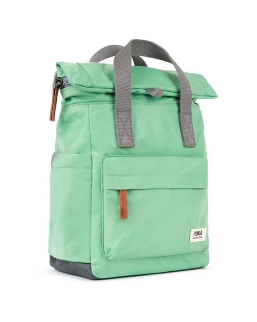 Roka Green Canfield B Small Backpack