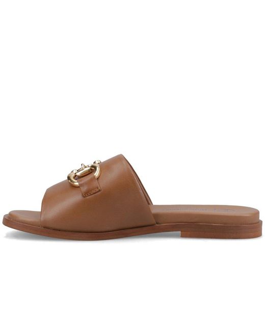 Hush Puppies Brown Lana Mules