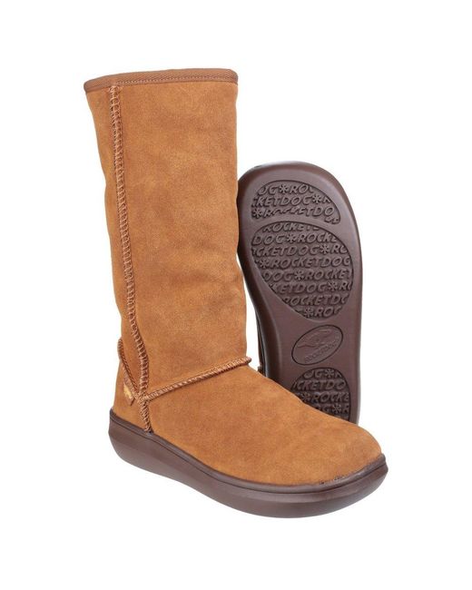 Rocket Dog Brown Sugar Daddy Calf Boots