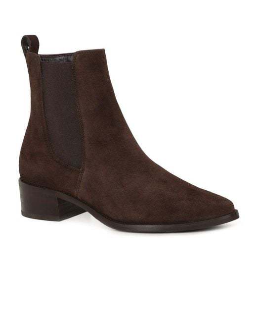 Paul Green Brown Brooke Chelsea Boots
