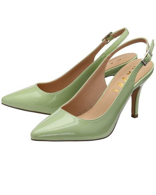 Ravel Green Kavan Slingback Court Shoes