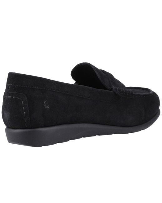 Hush Puppies Brown Shelby Suede Loafers
