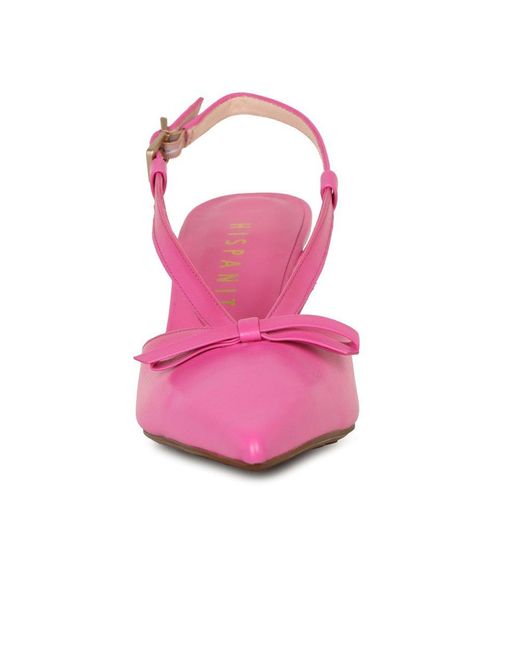 Hispanitas Pink Giorgia Open Court Shoes