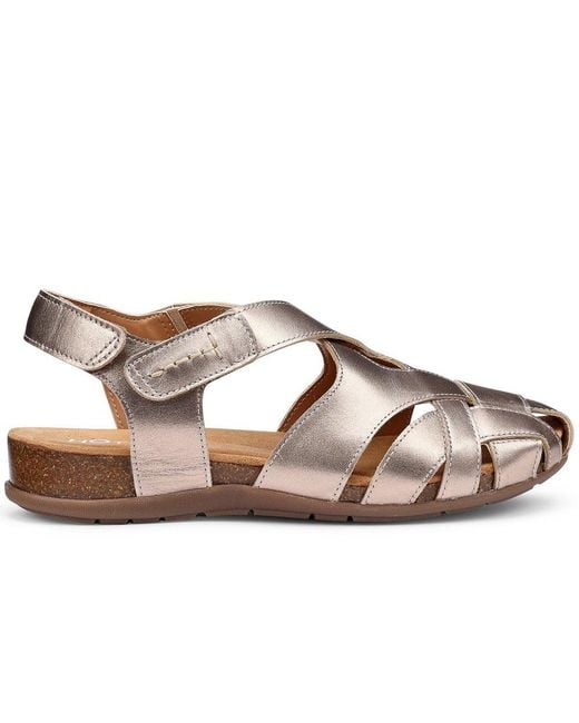 Hotter Brown Carpa Wide Fit Sandals