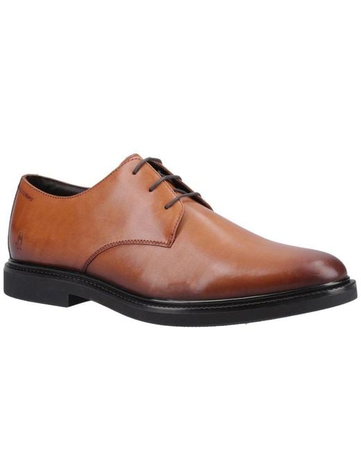 Hush Puppies Brown Kye Lace Up Shoes for men