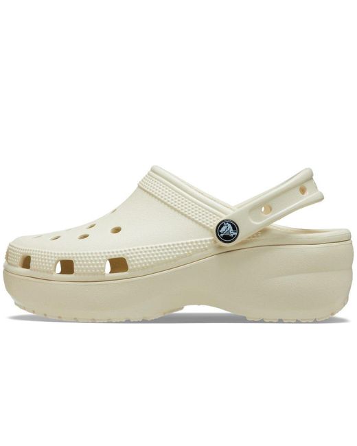 CROCSTM Natural Classic Platform W Clog