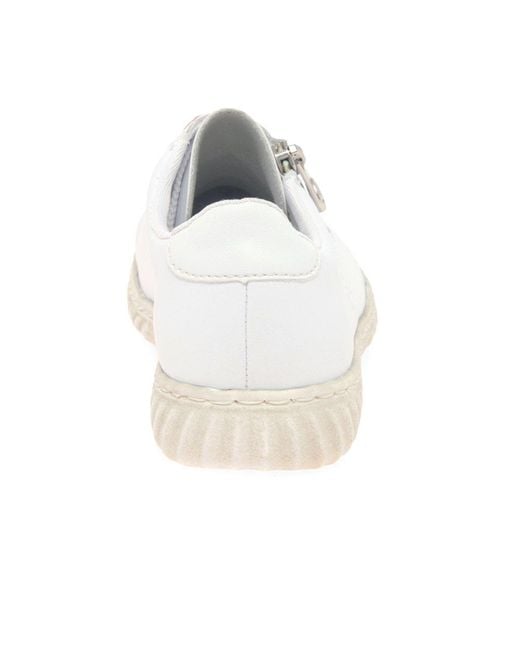 Rieker White Norma Trainers