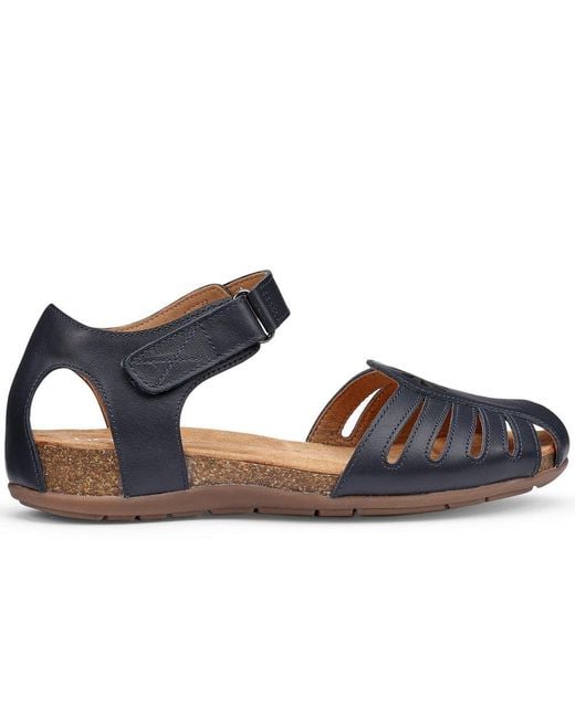 Hotter Blue Dinaric Sandals
