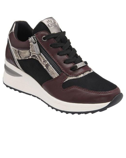 Lotus Black Moore Trainers