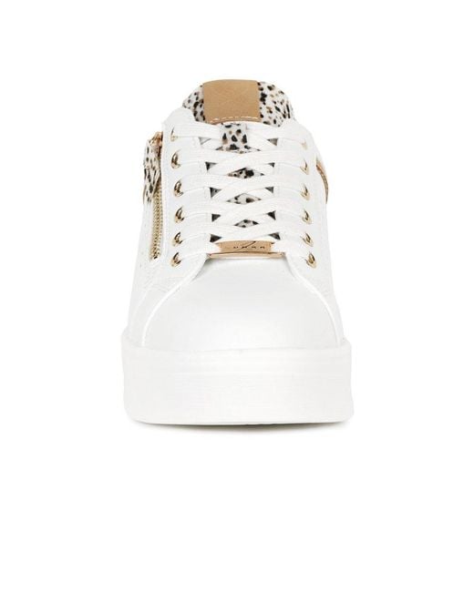 Lunar (GRS) White Presley Trainers