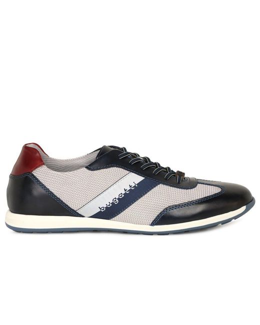 Bugatti Blue Truman Trainers for men