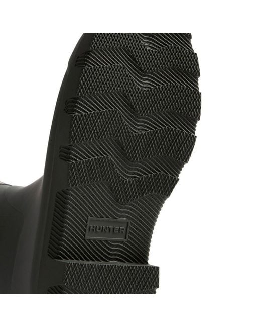 Hunter Green Downpour Short Wellingtons for men