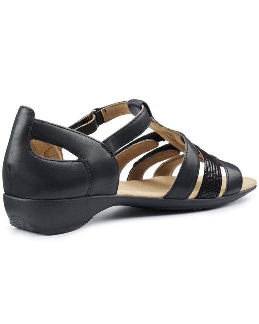 Hotter Blue Solei Sandals