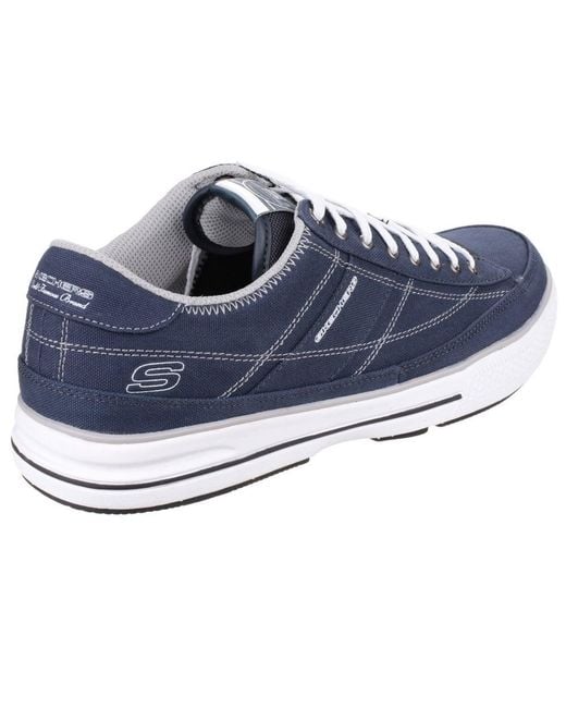 Skechers Blue Arcade Chat Mens Casual Shoes for men