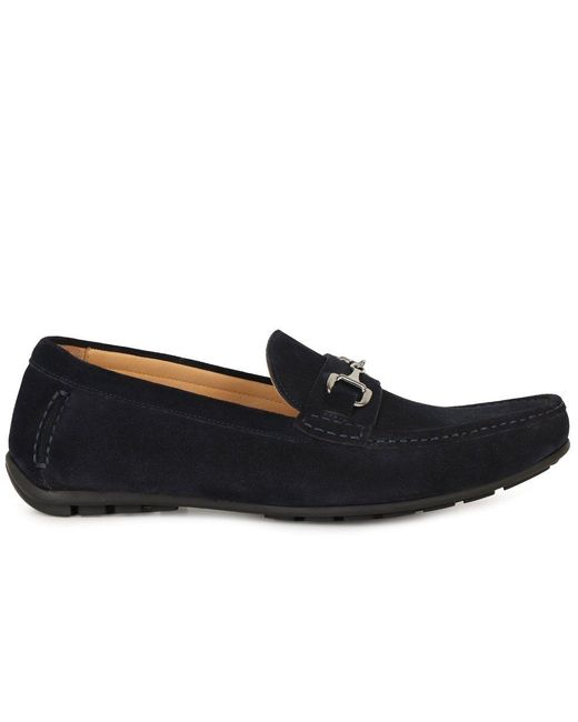 Loake Blue Hawthorn Loafers for men