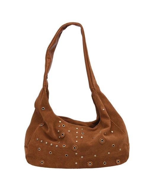 Lotus Brown Francina Shoulder Bag