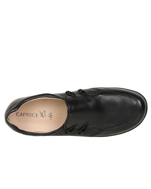 Caprice Black Valerie Shoes