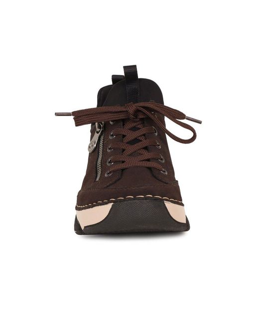Rieker Brown Excursion Trainers