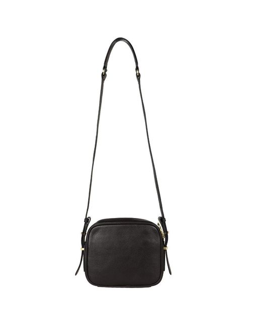Barbour Black Daphne Crossbody Bag