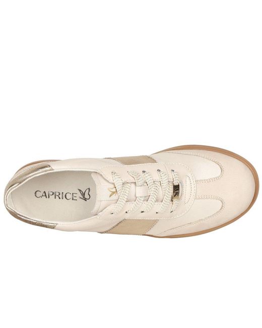 Caprice White Map Trainers