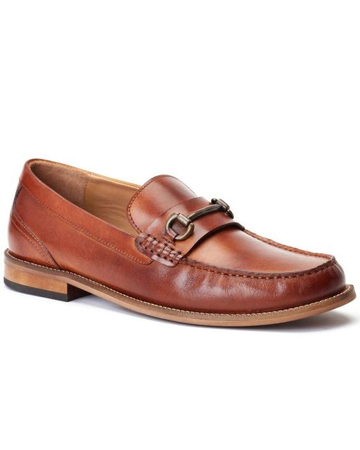 Base London Brown Madison Loafers for men