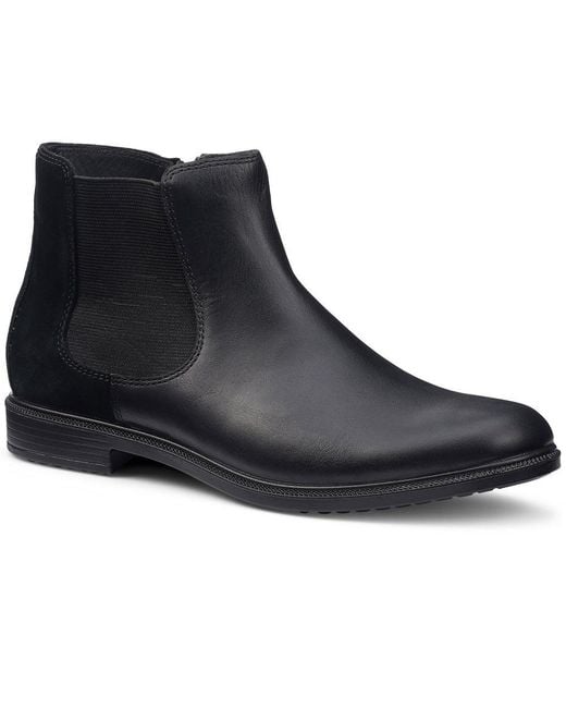 Hotter Black Tenby Wide Fit Chelsea Boots