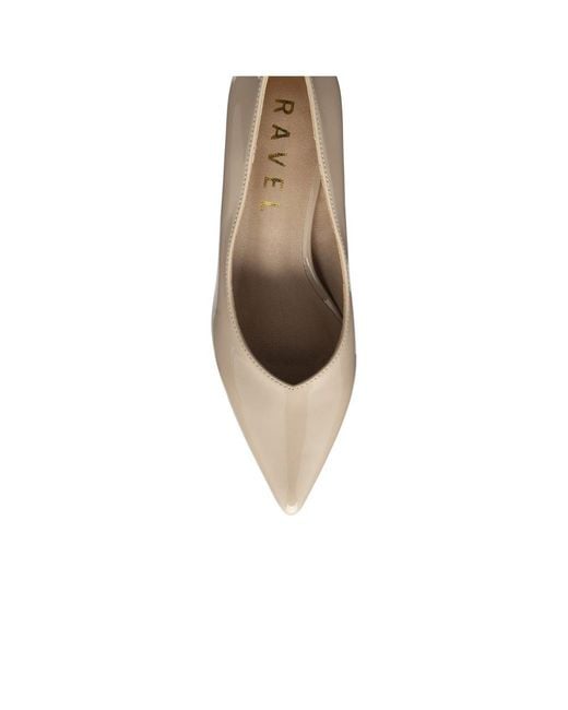 Ravel White Darley Court Shoes