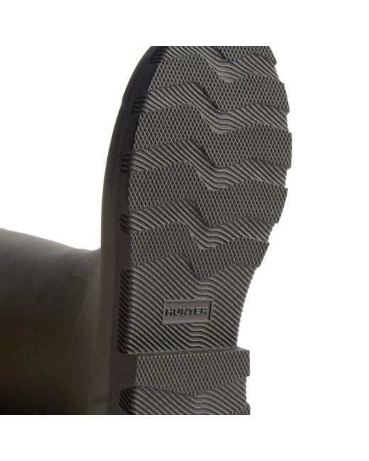 Hunter Green Field Downpour Adjustable Wellingtons for men