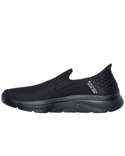 Skechers Blue Go Walk Arch Fit 2.0 Hands Free Wide Trainers for men
