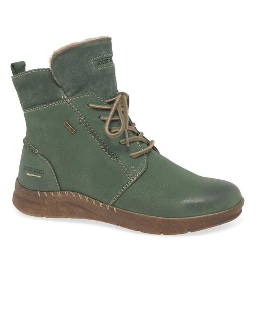 Josef Seibel Green Conny 53 Ankle Boots
