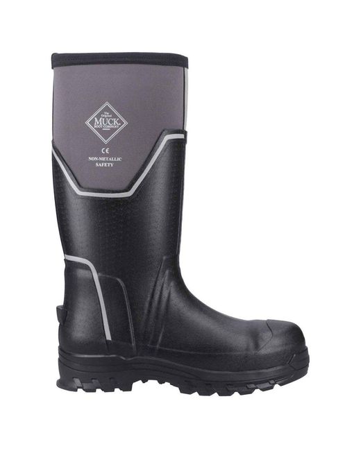 Muck Boot Blue Grit S5 Wellingtons for men