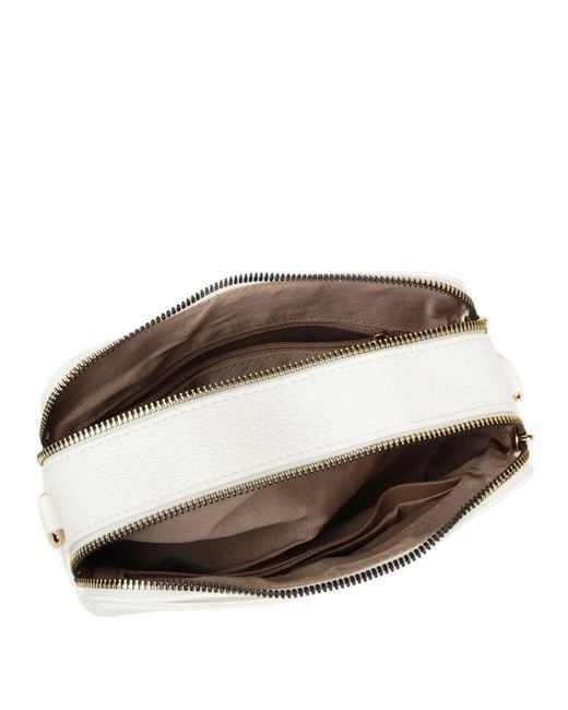 David Jones White Madrid Shoulder Bag