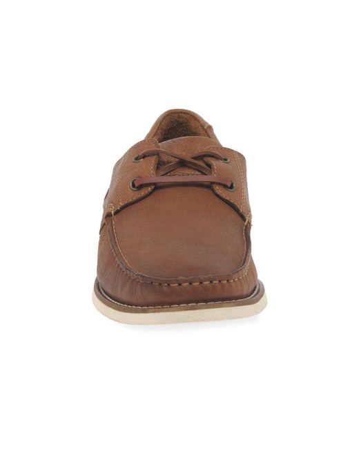 Anatomic & Co Brown Anatomic &Amp; Co Shore Boat Shoes for men